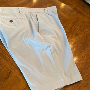Brooks Brothers Blue Flat Front Shorts